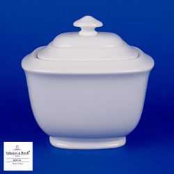 VILLEROY BOCH Royal Weiss Covered Sugar Bowl - 10-4412-0960 - NEW