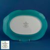 VILLEROY BOCH Mira Colore Azure 34cm Oval Platter - NEW 1 VILLEROY BOCH Mira Colore Azure 34cm Oval Platter