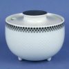 ROSENTHAL Century Periband (Grey Dot) Covered Sugar Bowl 1 ROSENTHAL Century Periband (Grey Dot) Covered Sugar Bowl