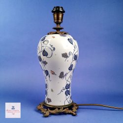 Guilia Mangani "Dionysus" Baluster Porcelain Table Lamp