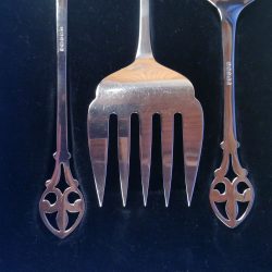 Edwardian EPNS Serving Set Scottish 10 Edwardian EPNS Serving Set Scottish