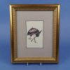 Gilt Framed Print of Victorian Parasols 2 Gilt Framed Print of Victorian Parasols Lilac and Green