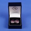 Blue John Earrings mounted in Sterling Silver 1 Blue John Earrings