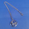 Capra Ibex Silver Necklace 2 Capra Ibex Silver Necklace