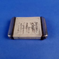 Antique Celluloid Advertising Vesta Case - A Gardeners Essential 9 Vesta Case Antique Matchbox