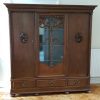 Black Forest Walnut Armoire by Albin May 1920 1 Black Forest Walnut Armoire by Albin May 1920