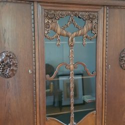 Black Forest Walnut Armoire by Albin May 1920 10 Black Forest Walnut Armoire by Albin May 1920 - Image 4