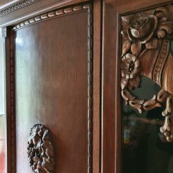 Black Forest Walnut Armoire by Albin May 1920 12 Black Forest Walnut Armoire by Albin May 1920 - Image 6