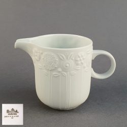 ROSENTHAL R1641 White & Gold Flowers Coffee Set 6 ROSENTHAL White Creamer - R1641 by Bjorn Winblad