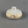 ROSENTHAL R1641 Gold on White Flowers Sugar Pot Lid 1 ROSENTHAL R1641 Gold on White Flowers Sugar Pot Lid