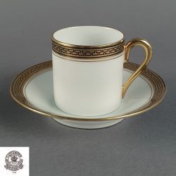 Royal Stafford 5097 (Greek Key Design) 2 x Espresso Cups and Saucers 4 Royal Stafford 5097 (Greek Key Design) 2 x Espresso Cups and Saucers - Image 2