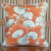 Country Collection Rusty Red Guelder Rose Cushion 30x30cm 1 Country Collection Rusty Red Guelder Rose Cushion 30x30cm
