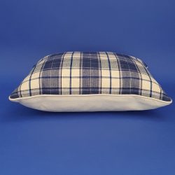 New England Navy Blue and Cream Cushion 36cmx36cm 5 New England Navy Blue and Cream Cushion 36cmx36cm - Image 2