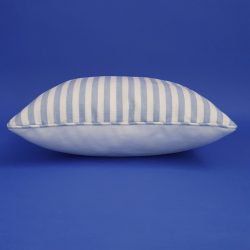 New England Blue and White Broad Stripe Cushion 46x46cm 4 New England Blue and White Broad Stripe Cushion 46x46cm - Image 2