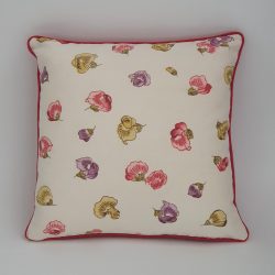 Garden Collection Sweet Pea Cushion 35x35cm