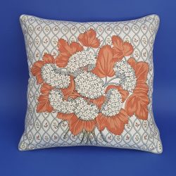 Country Collection Rusty Red Guelder Rose Cushion 40x40cm
