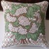 Country Garden Guelder Rose Green and White Cushion 34x34cm 2 Country Garden Guelder Rose Green and White Cushion 34x34cm